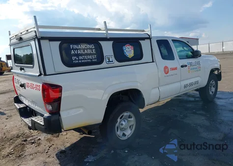 2021 Toyota Tacoma Sr из США, поврежденный, VIN 3TYRX5GN8MT027746